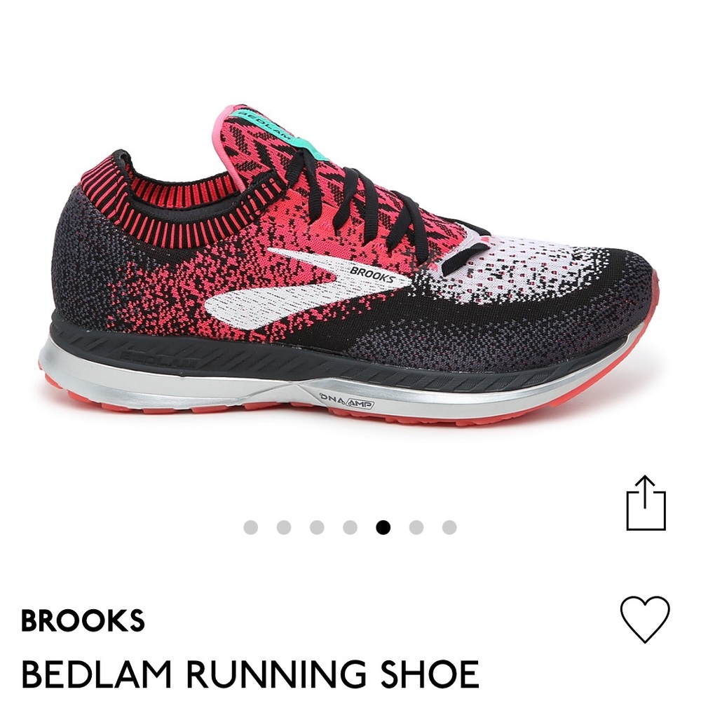 Brooks like new bedlam running shoe